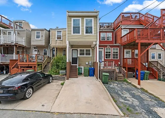 Federal Hill Luxury With Parking & Harbor View Rooftop